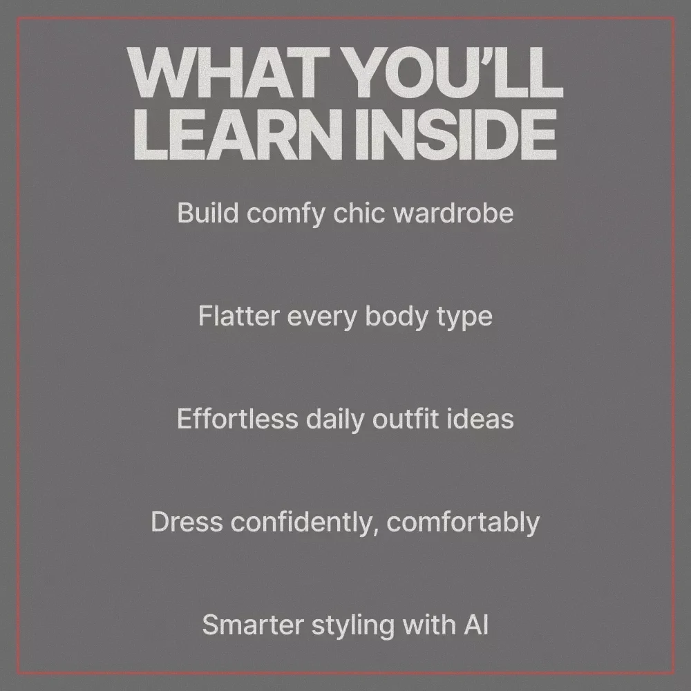 Comfortable Looks That Make You Shine – eBook on What Clothes Feel Comfortable and Stylish, Chic Everyday Outfits, Confidence-Boosting Wardrobe Guide