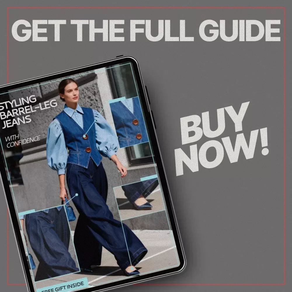 Styling Barrel-Leg Jeans with Confidence – Complete Fashion Guide | Easy Ways to Wear Barrel-Leg Jeans for Every Occasion
