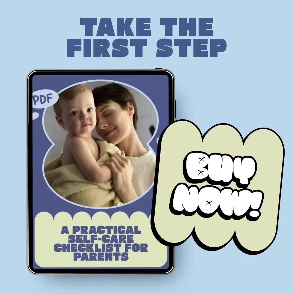 A Practical Self-Care Checklist for Parents | Simple Daily Reset, Printable & Digital Guide, Parent Self Care Tips for Busy Moms & Dads