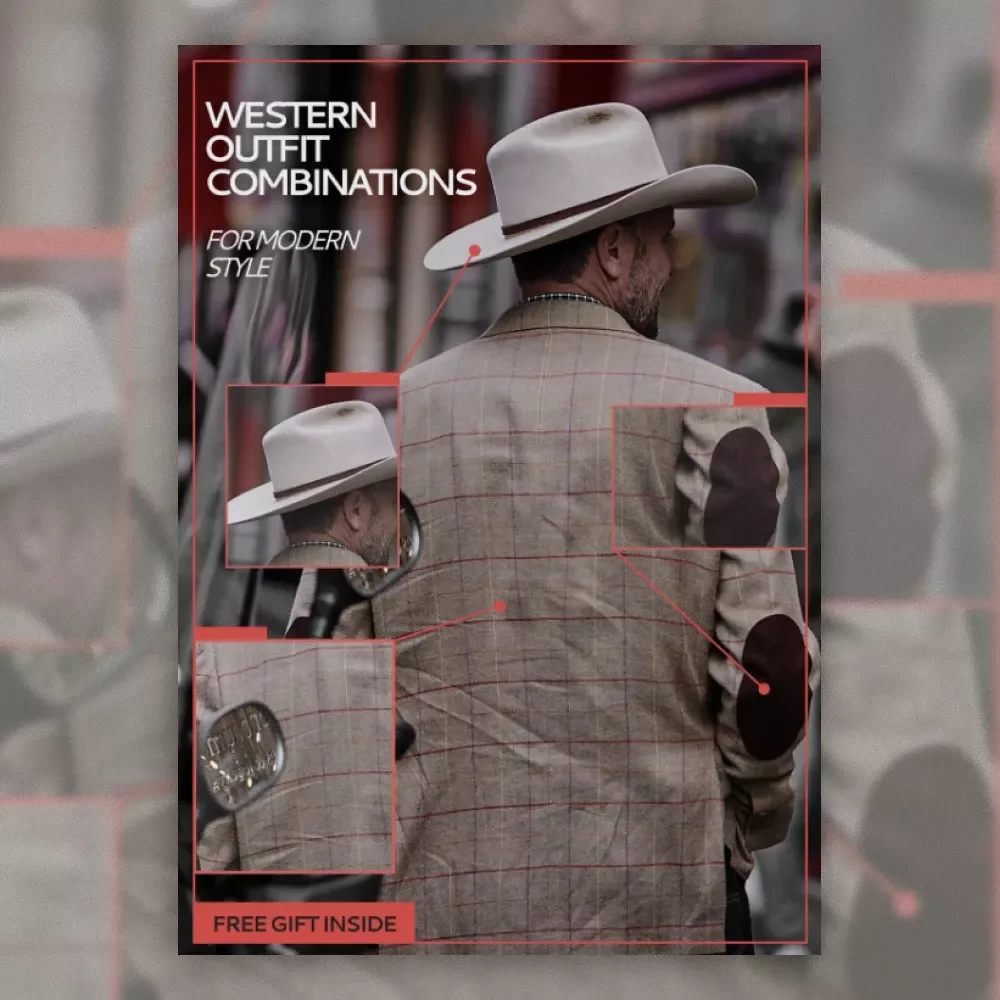 Western Outfit Combinations for Modern Style | Ebook of Western Inspired Outfit Combinations | Easy Everyday & Workwear Looks