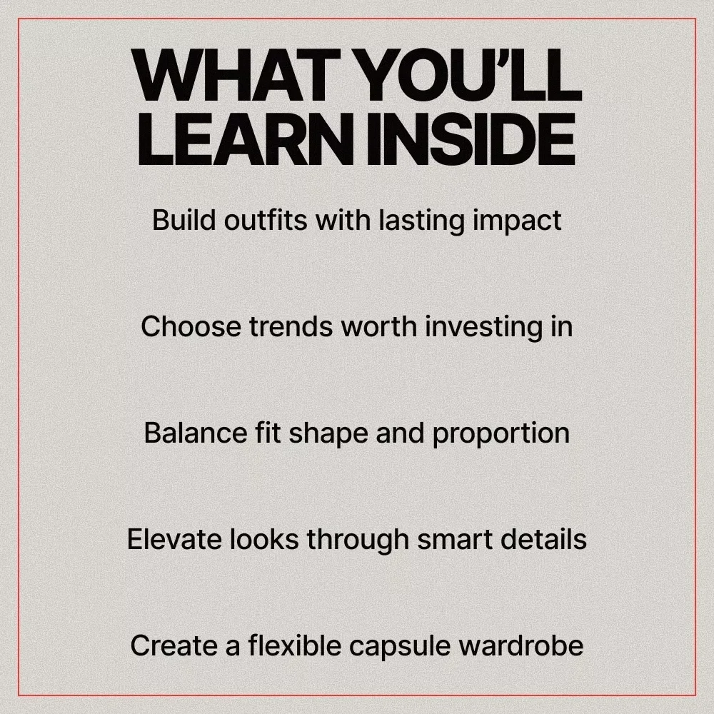 Style That Moves With You | Modern Fashion Trends Women Have to Know eBook | Smart Wardrobe & Effortless Style Guide