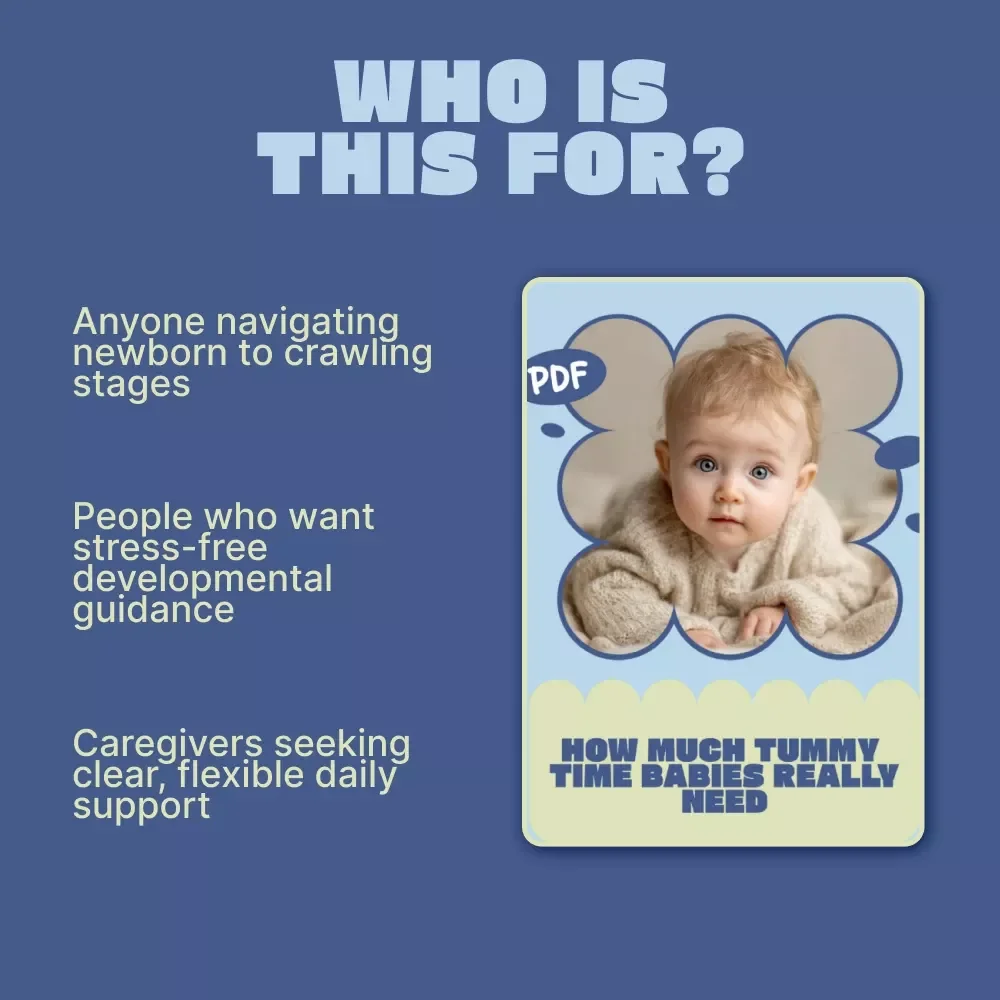 How Much Tummy Time Babies Really Need – Simple Newborn to Crawling Checklist for Confident Parents