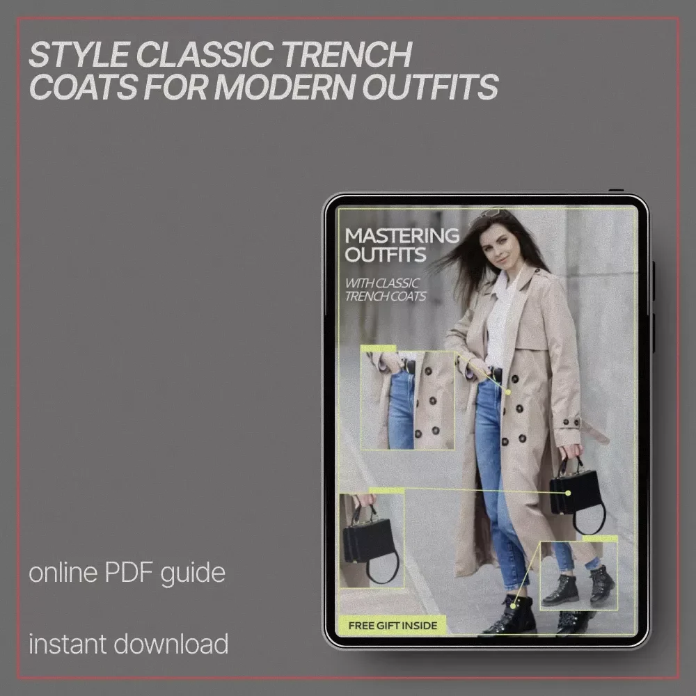 Mastering Outfits with Classic Trench Coats – Modern Style Guide for Effortless, Modern Outfits with Classic Trench Coats