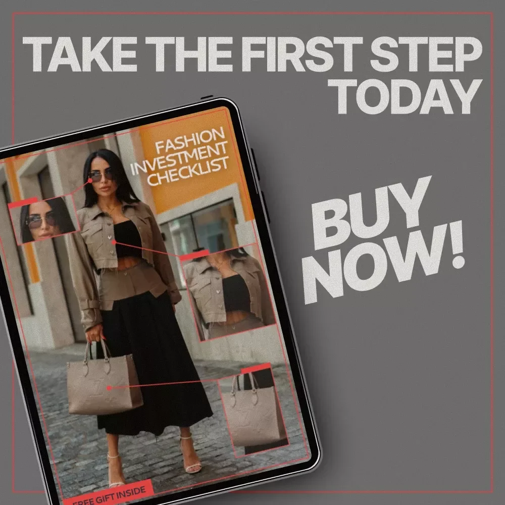 Fashion Investment Checklist | Smart Style Guide to What Fashion Pieces Are Worth Investing In | Timeless Wardrobe Digital Download