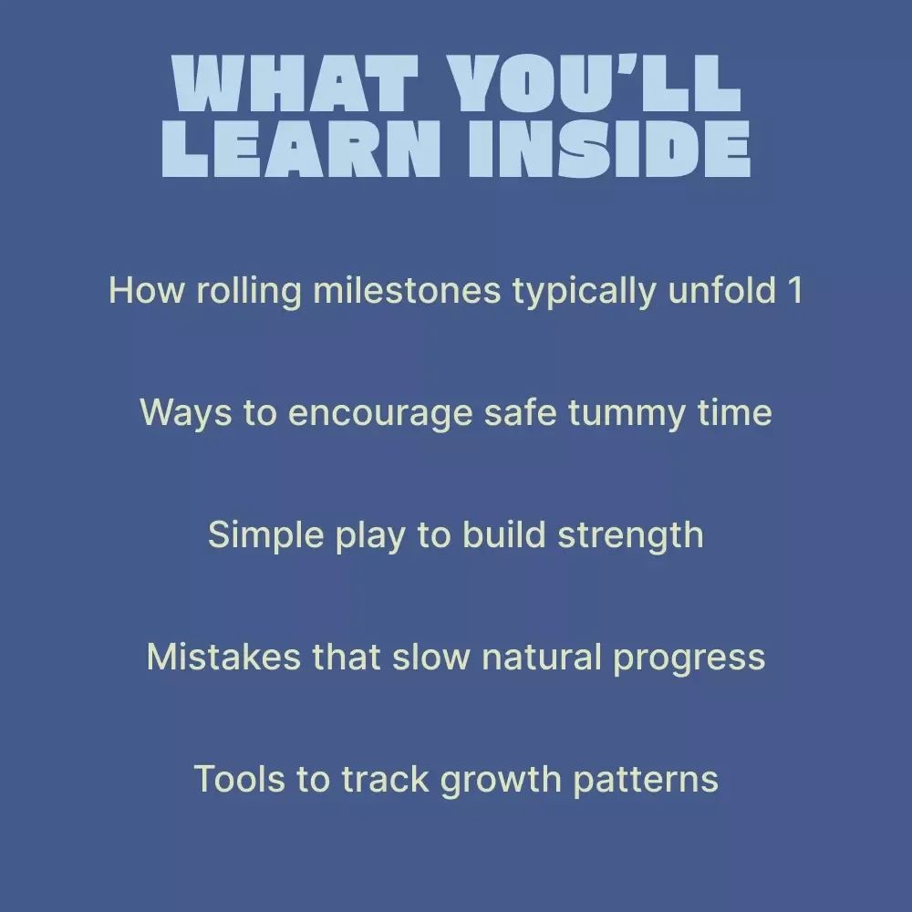 Baby’s First Rolls – Gentle Baby Rolling Development Guide | When Do Babies Roll Over Milestones for New Parents