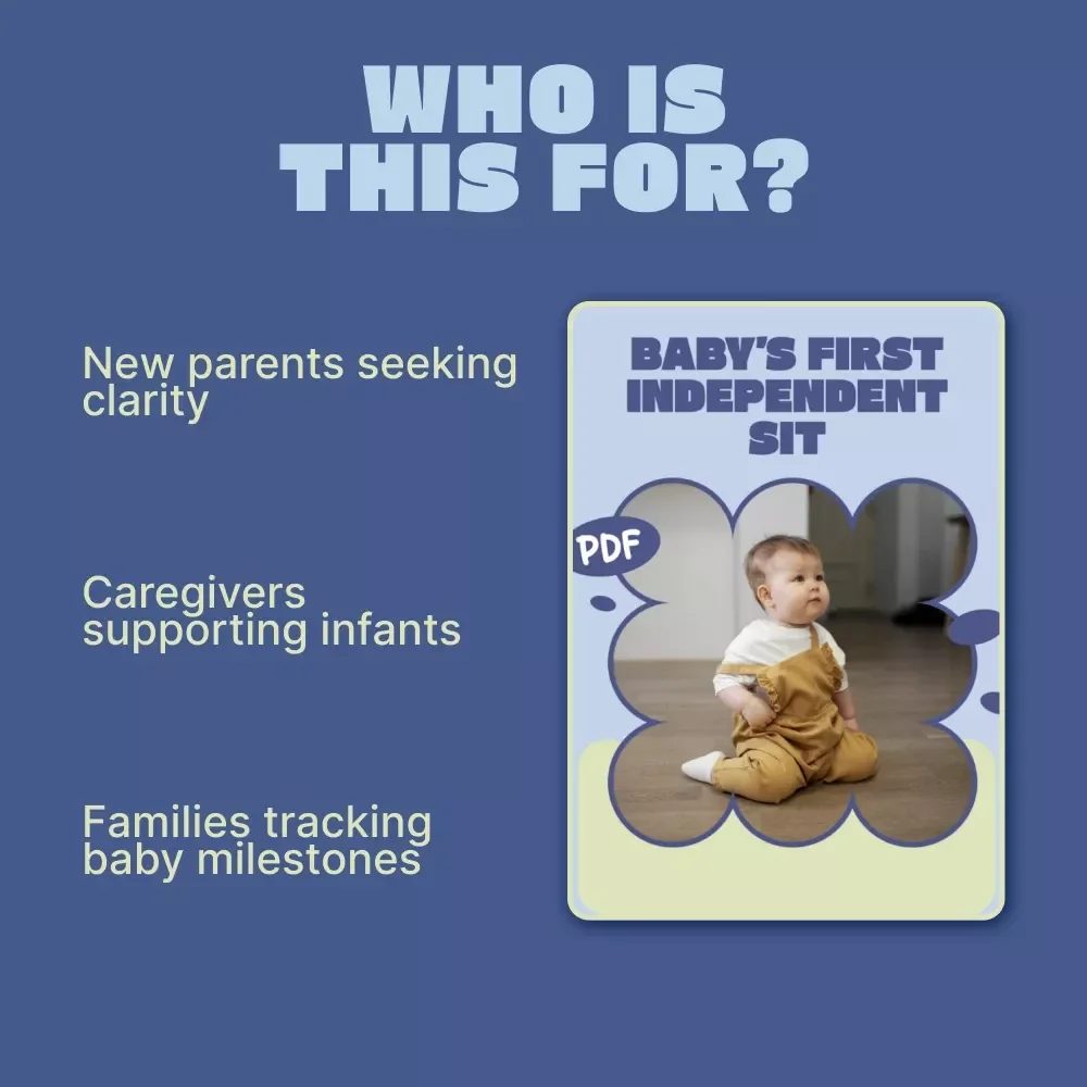 Baby’s First Independent Sit – Developmental Guide for Parents Wondering When Do Babies Sit Up Without Support