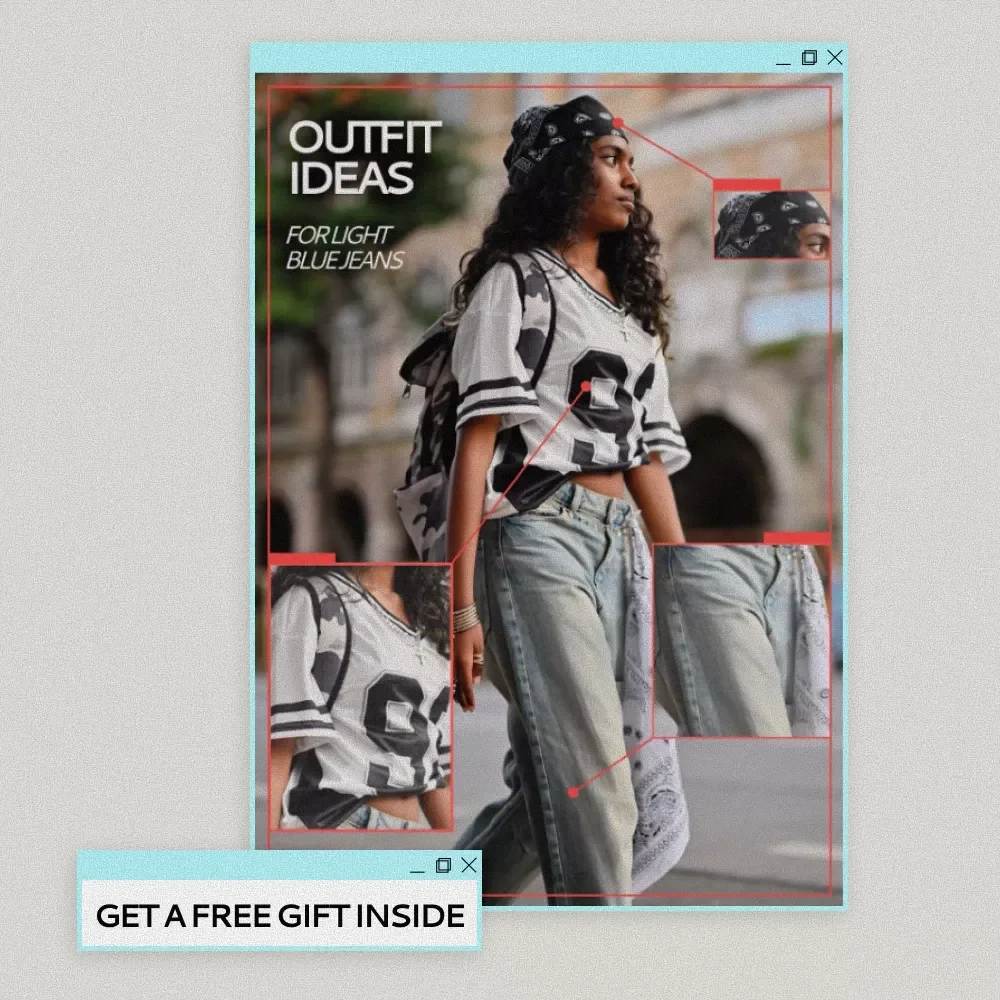 Outfit Ideas for Light Blue Jeans – Easy Everyday & Chic Styling Guide | Digital Fashion Guide Download