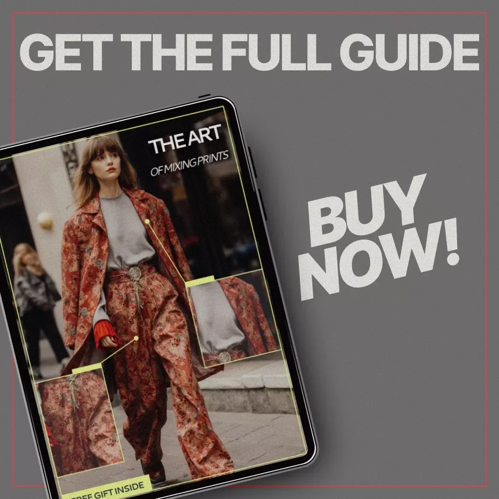 The Art of Mixing Prints – A Style Guide on How to Mix Prints Without Clashing | Fashion Confidence Digital Download
