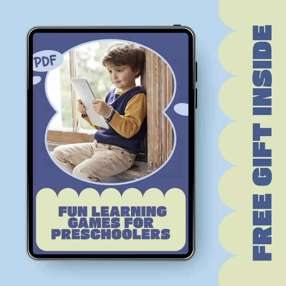 Fun Learning Games for Preschoolers | Printable Educational Checklist for Play-Based Learning, Early Math & Literacy Activities, Easy At-Home Preschool Games