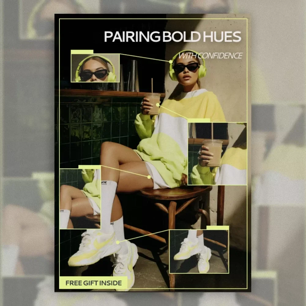 Pairing Bold Hues with Confidence | A Practical Guide on how to pair bold colors together for Designers, Creators & Style Enthusiasts