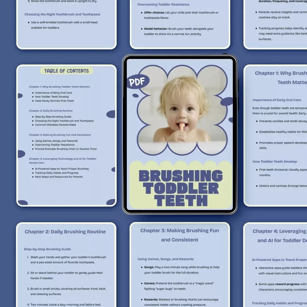Brushing Toddler Teeth – A Parent’s Guide on How to Brush Toddler Teeth Well | Easy Daily Routine, Fun Brushing Tips & Smart Tools