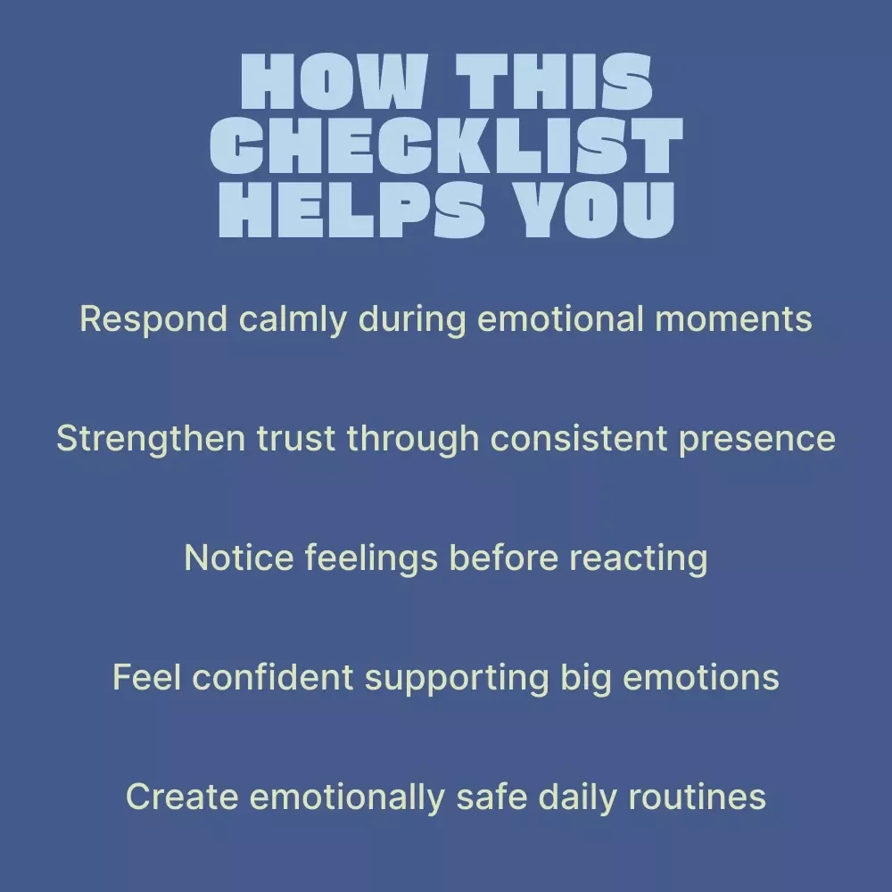 Parent’s Emotional Availability Checklist – What Is Parent's Emotional Availability Guide for Mindful, Connected Parenting