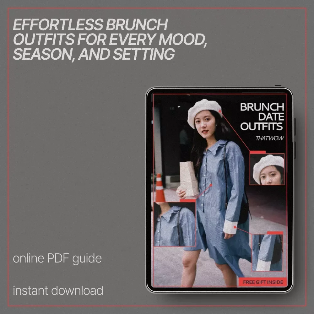 Brunch Date Outfits That Wow – Style Guide for Outfits That Work for Brunch Dates, Chic Daywear Looks, Seasonal Brunch Fashion Download