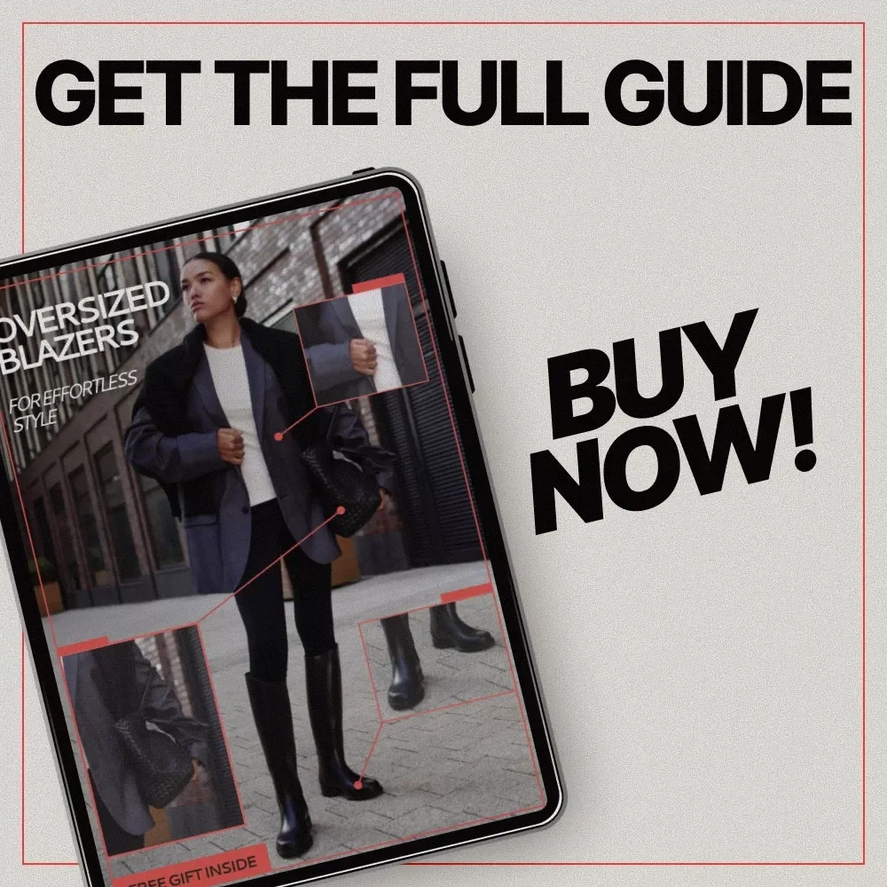 Oversized Blazers for Effortless Style | Complete Style Guide on How to Wear Oversized Blazers with Confidence