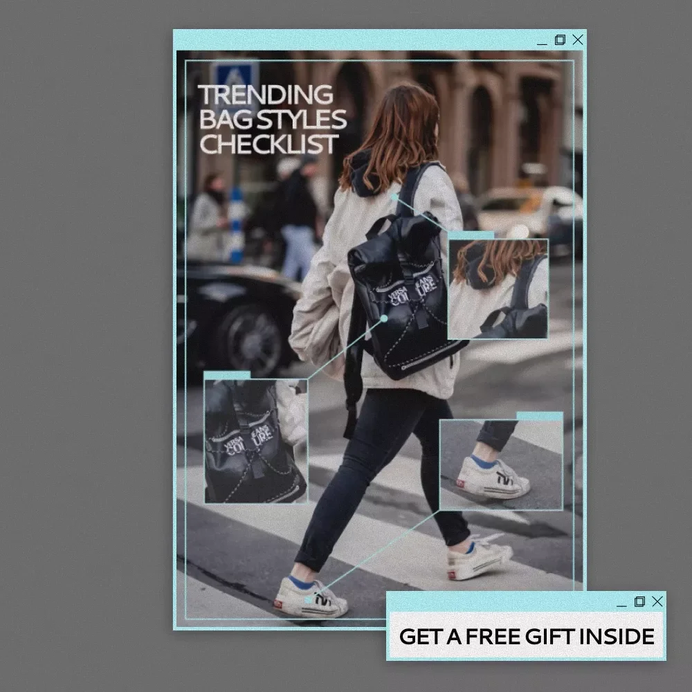 Trending Bag Styles Checklist – Fashion Trend Guide, Style Planning Tool, Instant Digital Download for Anyone Asking what bag styles are trending now