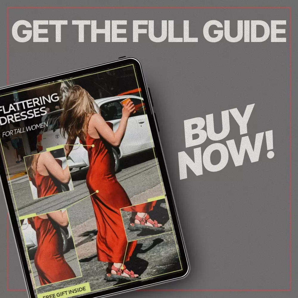 Flattering Dresses for Tall Women | Style Guide Ebook Answering what dresses suit tall women for Every Occasion