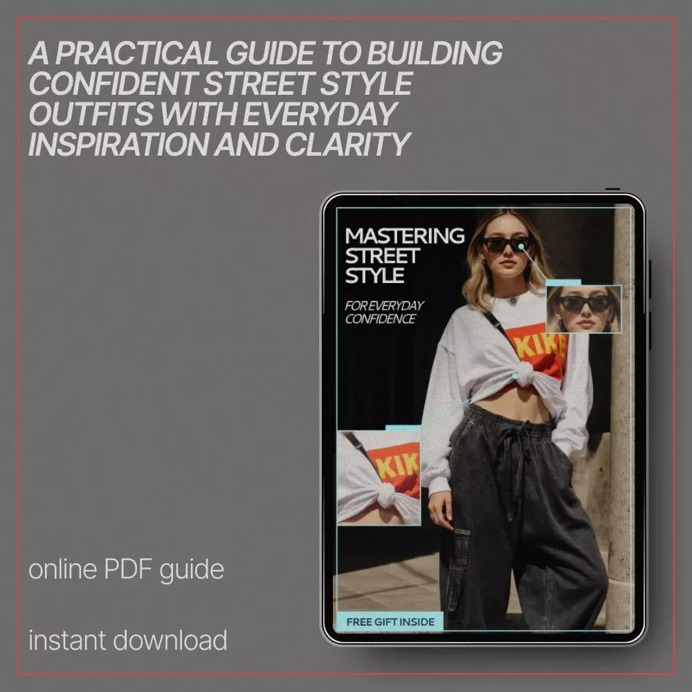Mastering Street Style for Confidence – A Modern Ebook Guide to Street Style Outfit Inspiration, Personal Fashion Expression, and Everyday Confidence