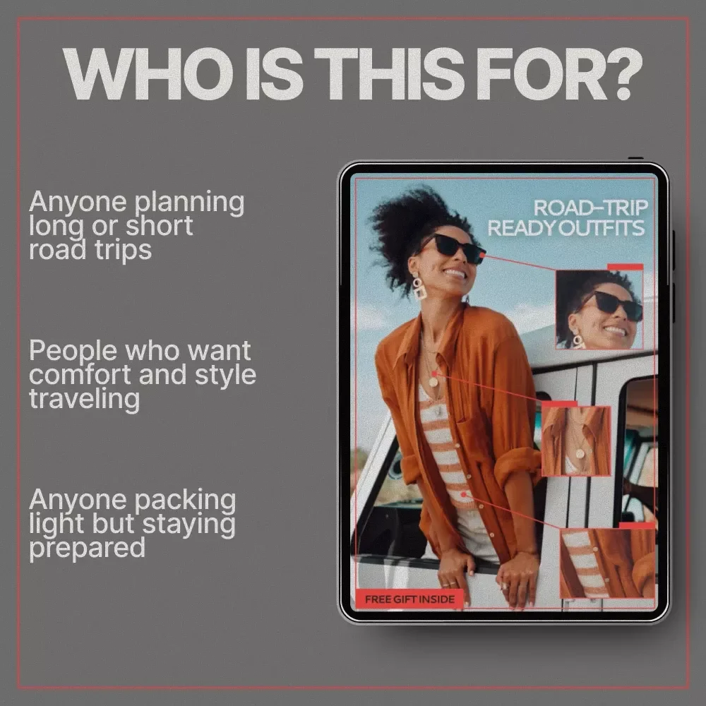 Road-Trip Ready Outfits – Practical & Stylish Clothing Guide | What Clothes Are Practical for Road Trips eBook