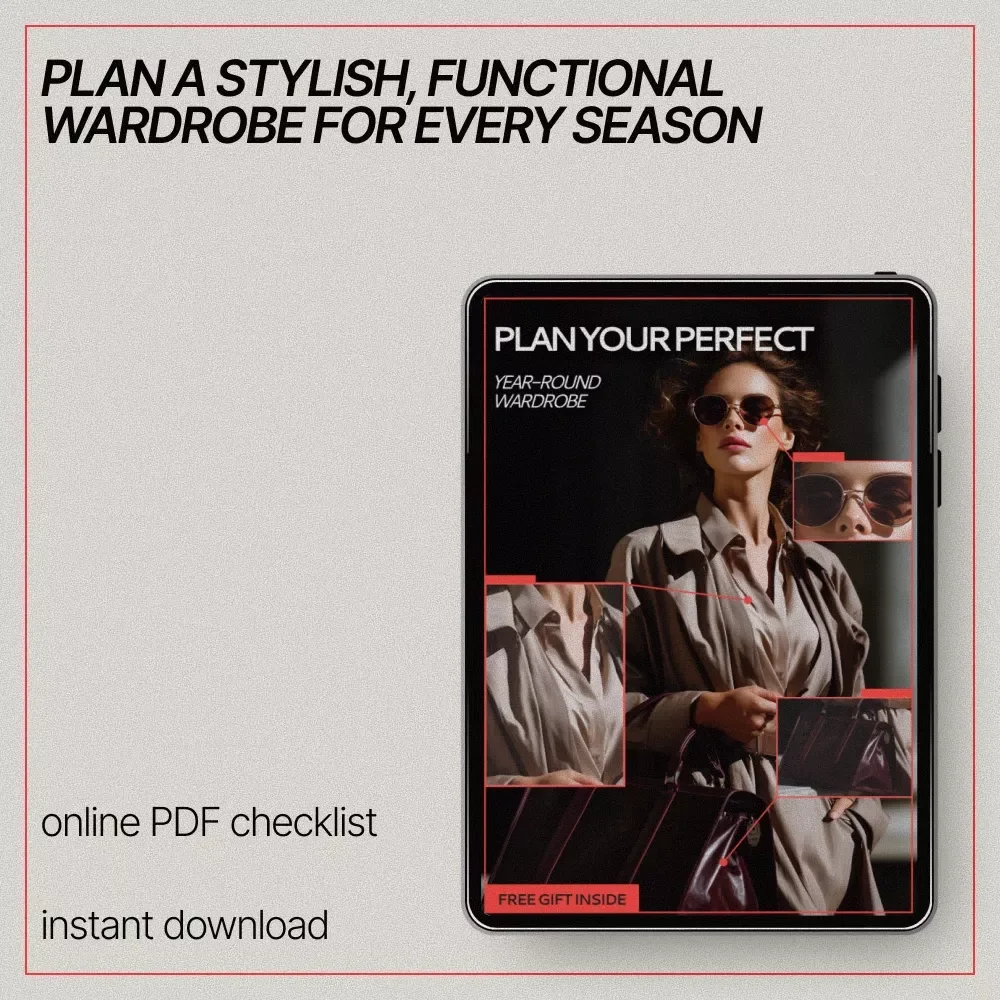 Plan Your Perfect Year-Round Wardrobe | Seasonal Wardrobe Checklist & Closet Planning Guide | Digital Download