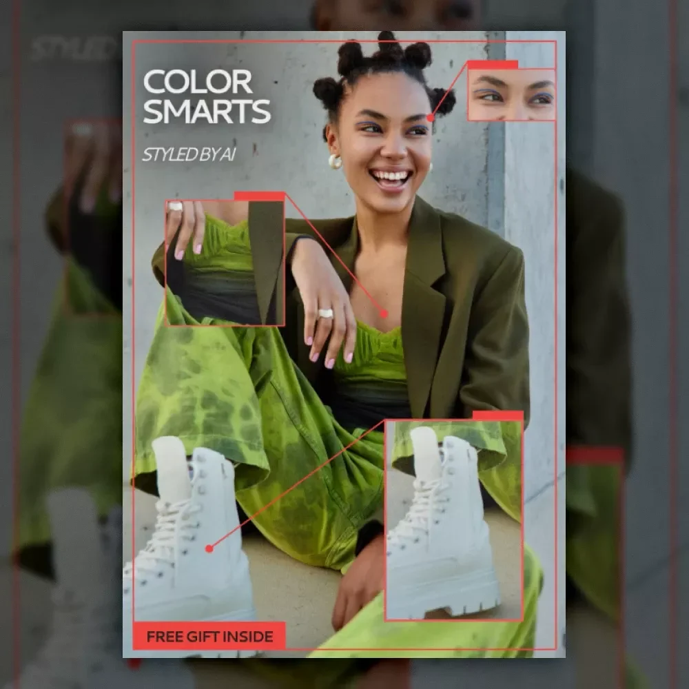 Color Smarts, Styled by AI – Smart Fashion Guide for AI Color Palette Outfit Suggestions & Effortless Styling