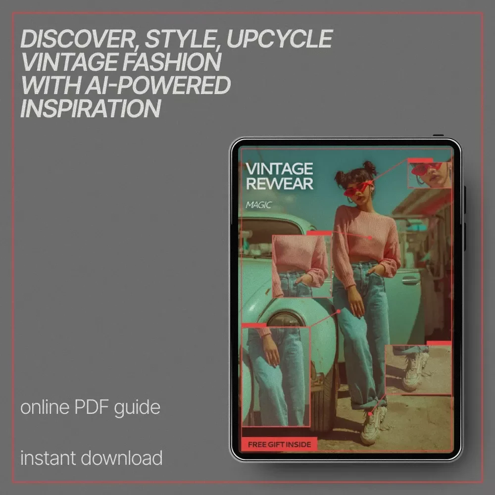 Vintage Rewear Magic – A Practical Guide to Vintage Rewear Tips, Styling, DIY Upcycling & Modern Outfit Inspiration