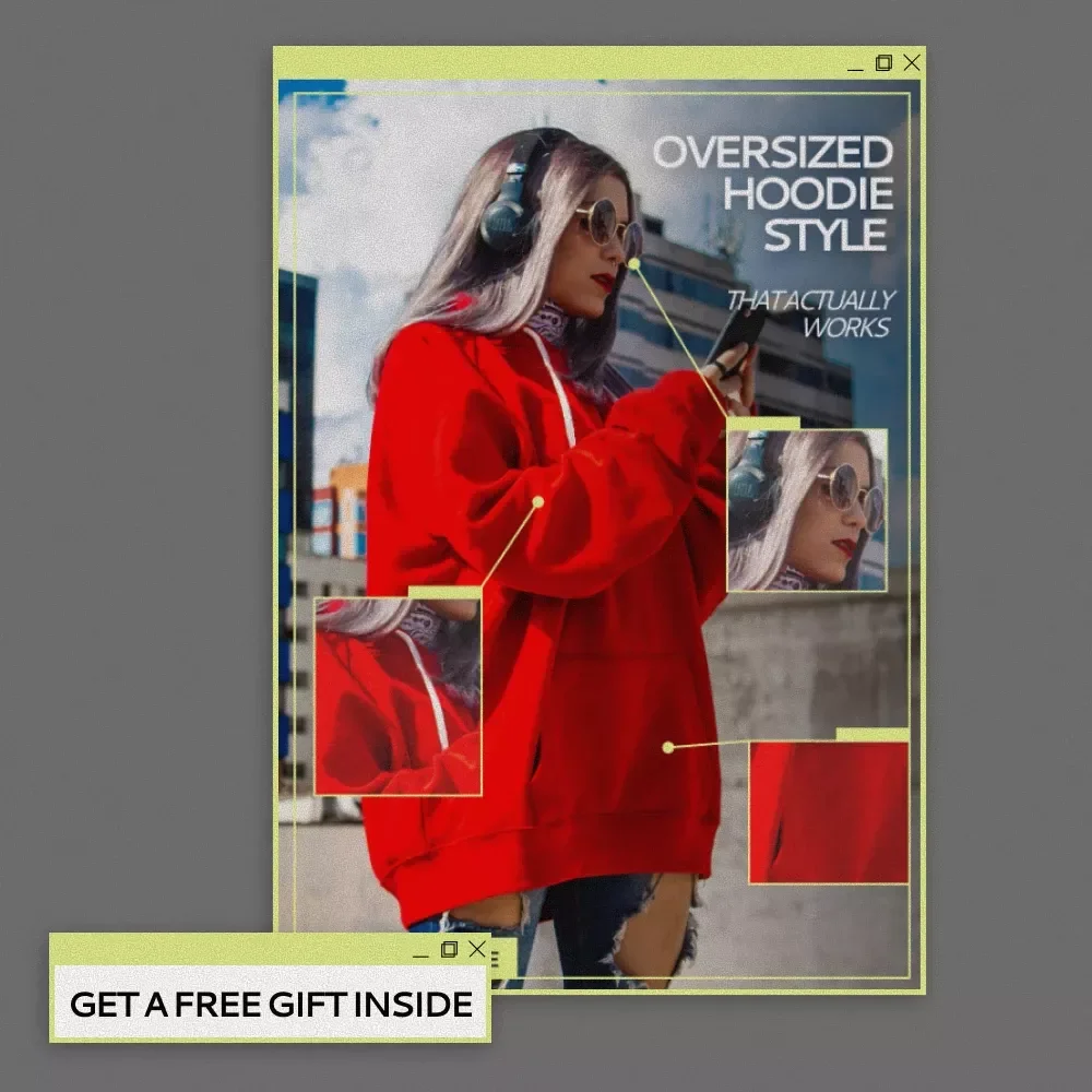 Oversized Hoodie Style That Actually Works – A Practical Guide on How to Style Oversized Hoodies with Confidence