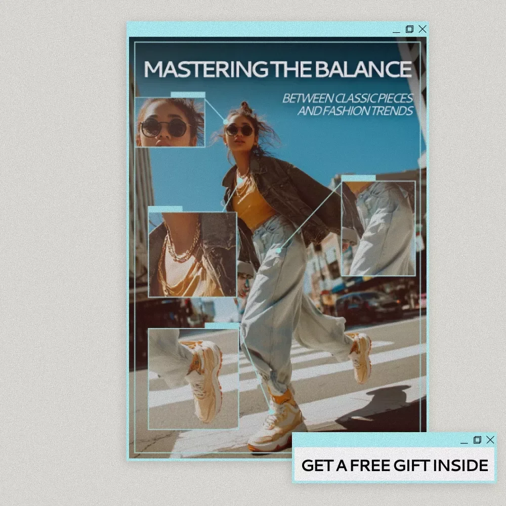 Mastering the Balance Between Classic Pieces and Fashion Trends | Ebook Guide on how to balance trends and classics in wardrobe