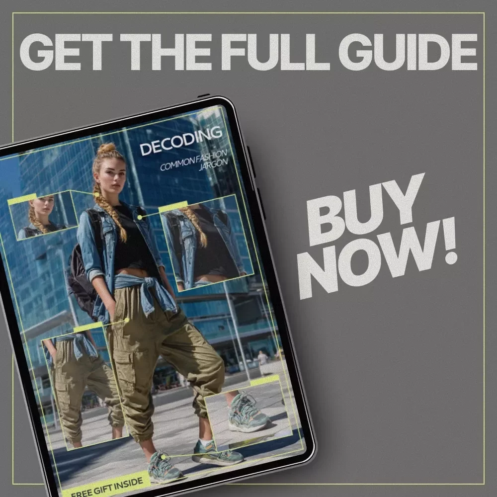 Decoding Common Fashion Jargon | Easy Style Guide eBook | Common Fashion Jargon Explained for Shoppers, Creators & Trend Lovers