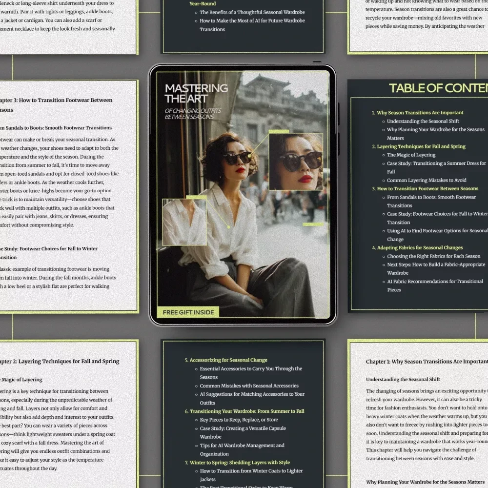 Mastering the Art of Changing Outfits Between Seasons – Seasonal Wardrobe Transition Guide, Layering Tips, Capsule Closet Planner & AI Style eBook