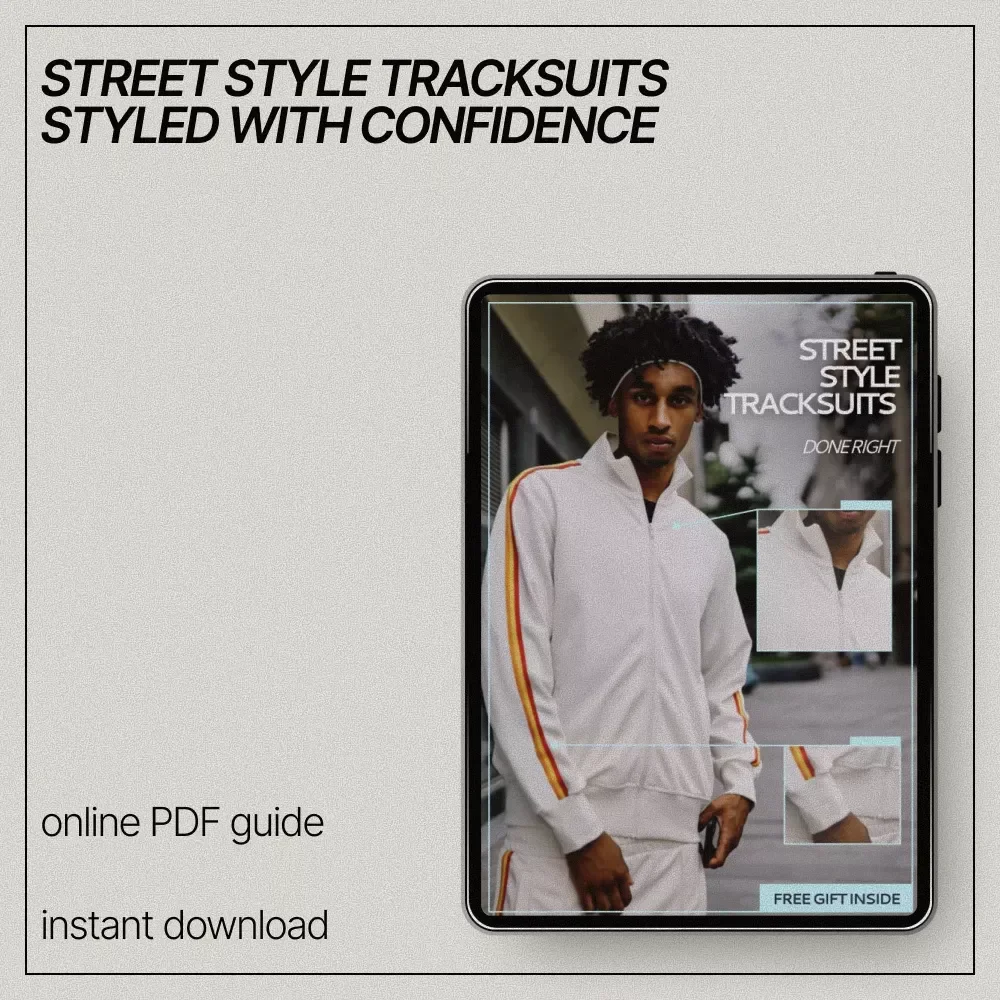 Street Style Tracksuits, Done Right – A Modern Guide on how to style tracksuits street style with Confidence