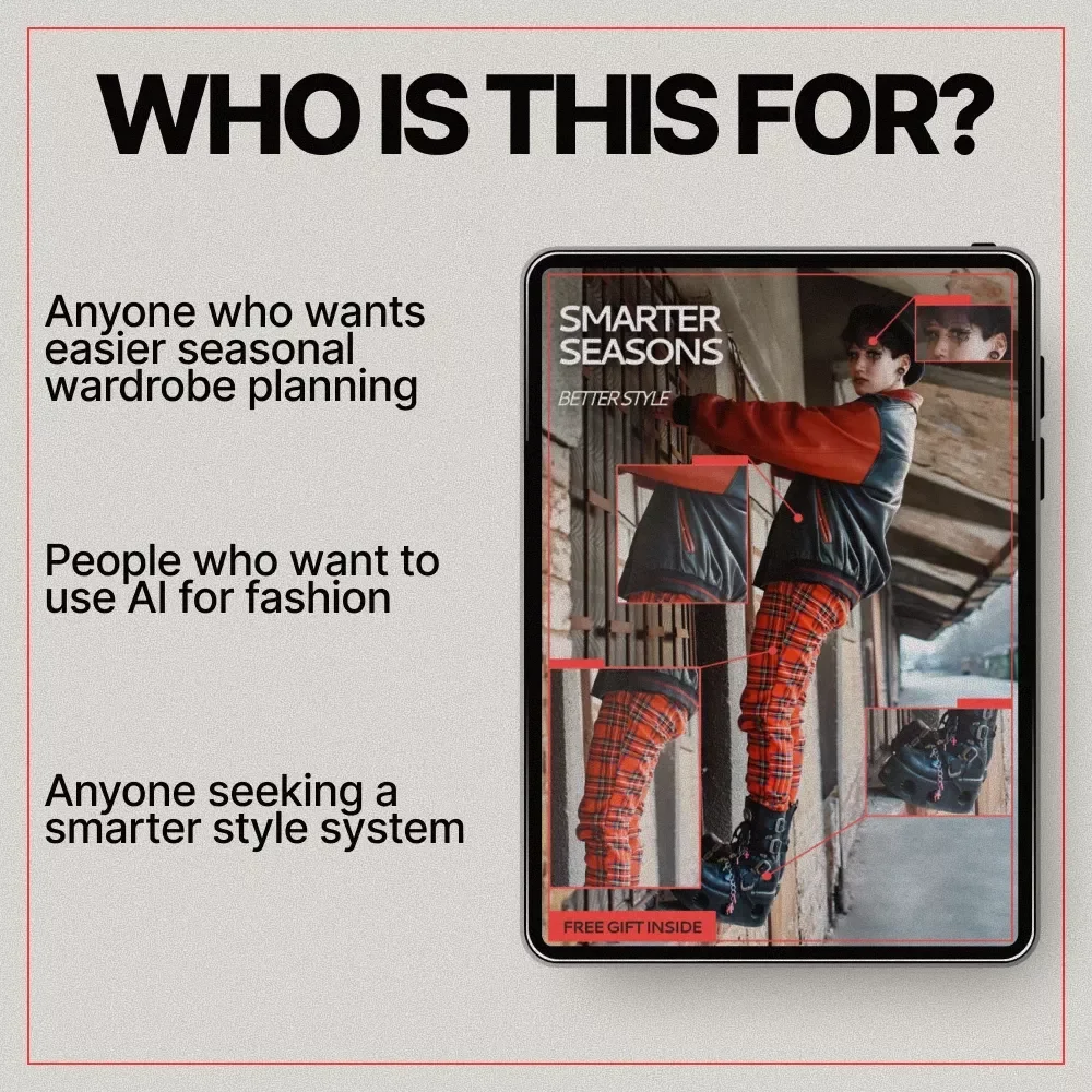 Smarter Seasons, Better Style – AI Seasonal Fashion Planning Guide, Digital Download, Wardrobe Strategy eBook, Capsule Closet & Trend Planning Resource