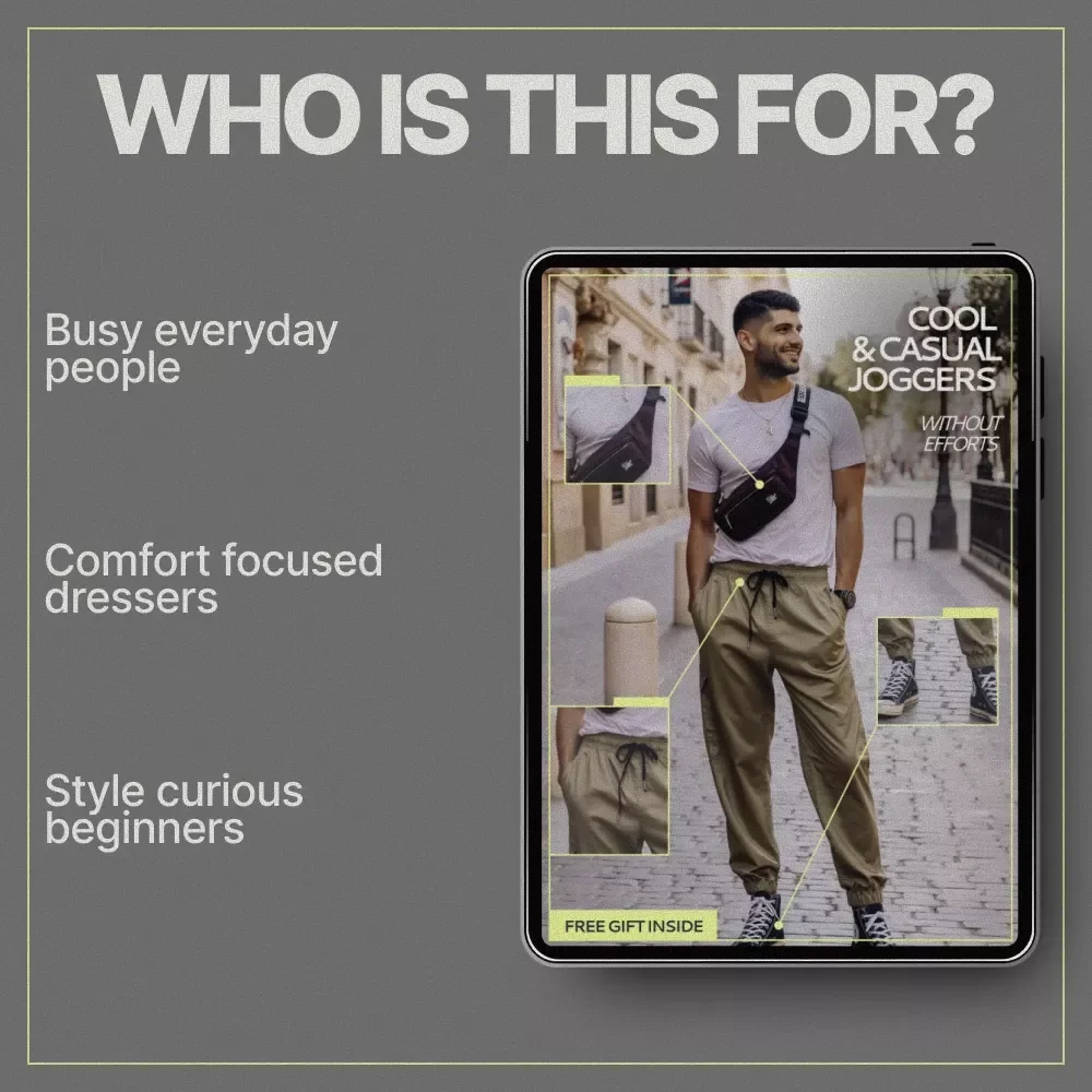 Cool & Casual Joggers Without Efforts – A Simple Style Guide on How to Style Joggers Casually for Everyday Looks