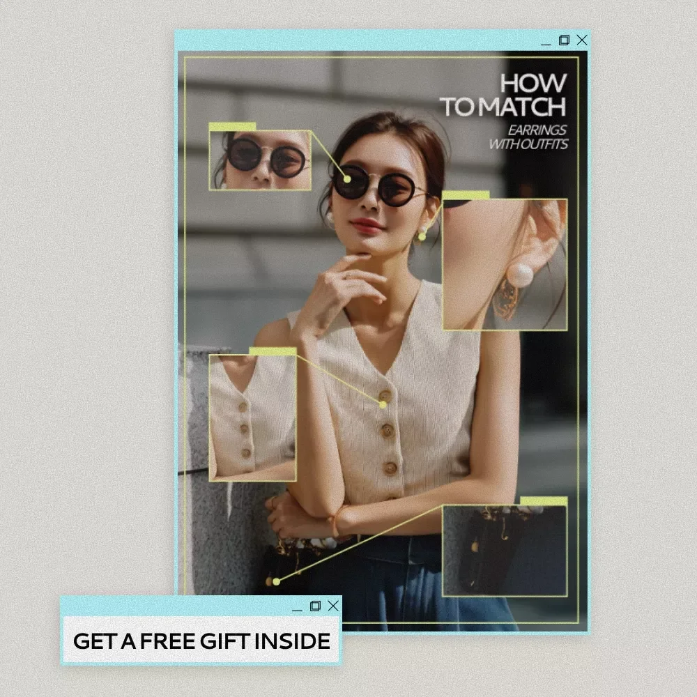 How to Match Earrings with Outfits – Complete Style Guide eBook for Effortless Jewelry Pairing & Everyday Looks