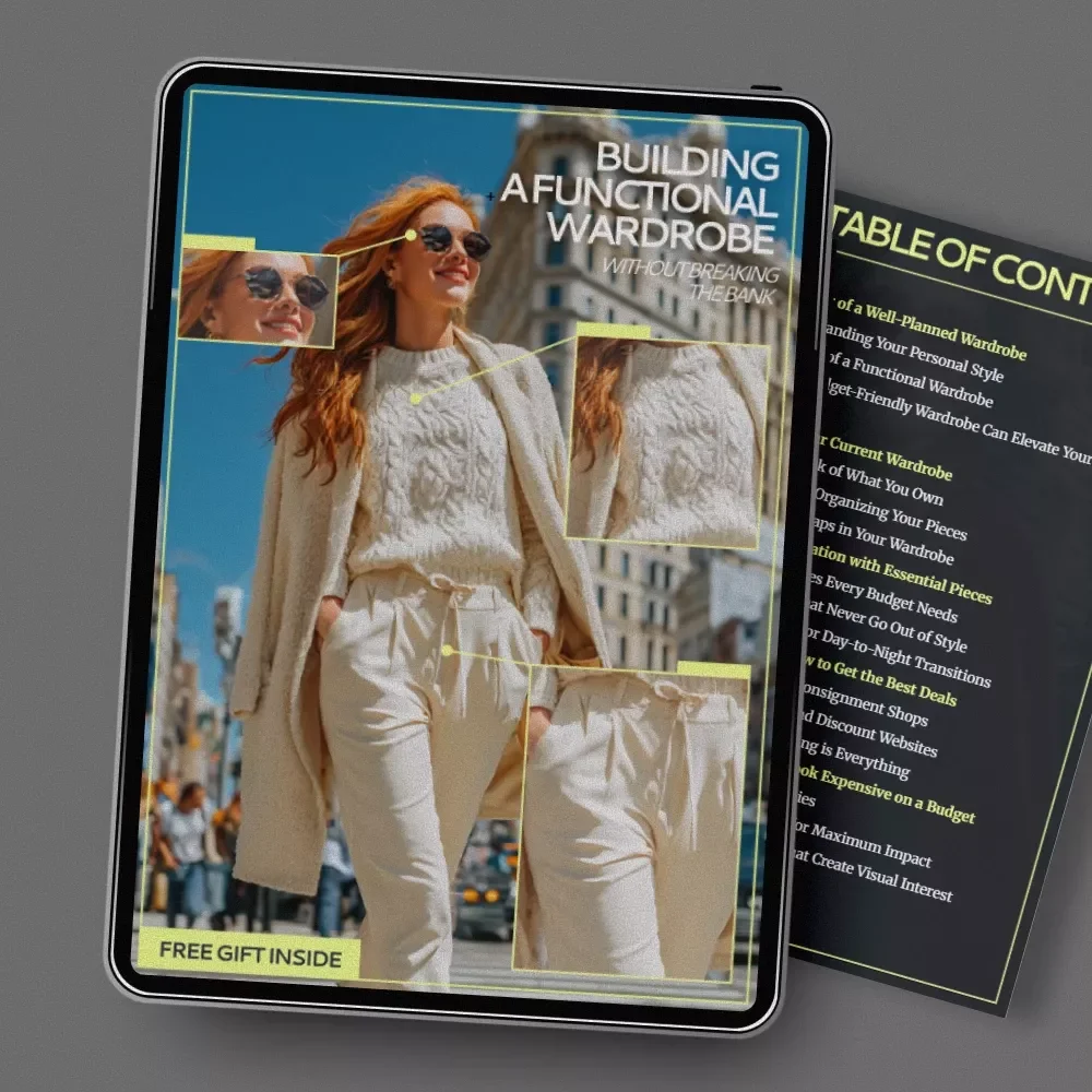 Building a Functional Wardrobe Without Breaking the Bank – eBook Guide on how to create a functional wardrobe on a budget, Smart Styling, Closet Essentials & Shopping Tips