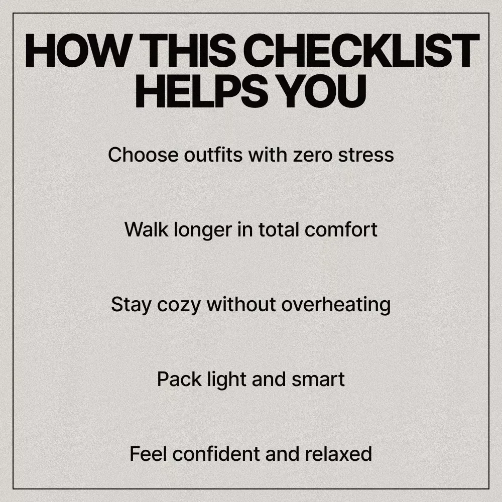 Beachwalk Cozy – Casual Beach Walk Checklist | Outfit Ideas for Casual Beach Walks | Cozy Coastal Style Digital Download