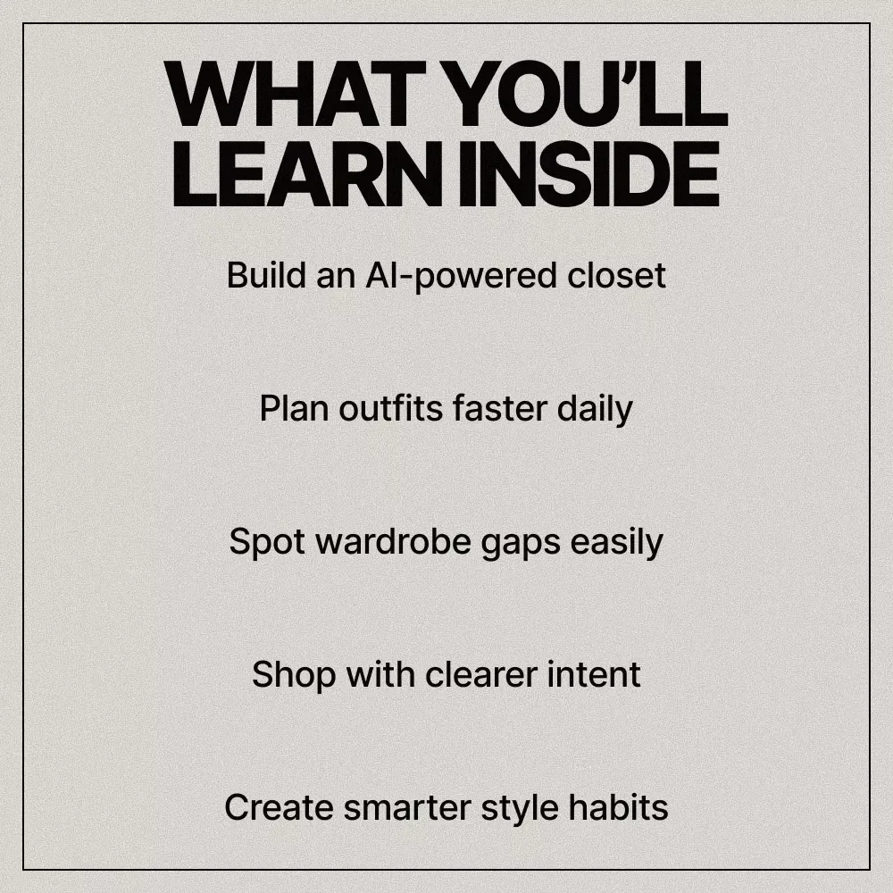 Your Closet, Reimagined by AI – Smart Style Guide for an AI Virtual Closet, Digital Wardrobe & Outfit Planning