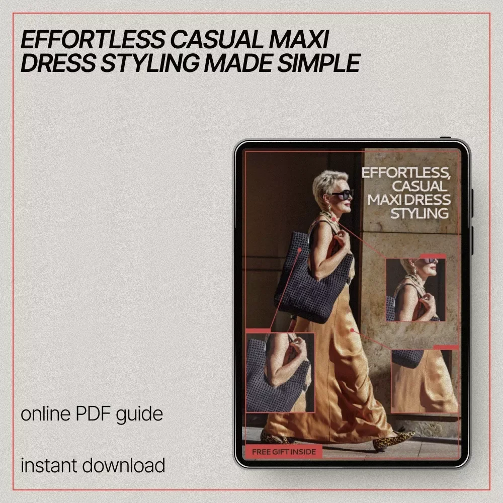 Effortless, Casual Maxi Dress Styling – A Practical Guide on how to style maxi dresses casually for Everyday Wear, Relaxed Outfits, and Easy Seasonal Looks