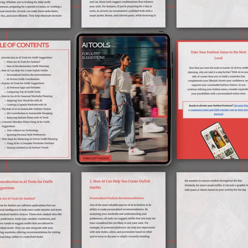 AI Tools for Outfit Suggestions | Smart Fashion Styling eBook | AI Tools for Outfit Suggestions Guide for Everyday & Seasonal Looks
