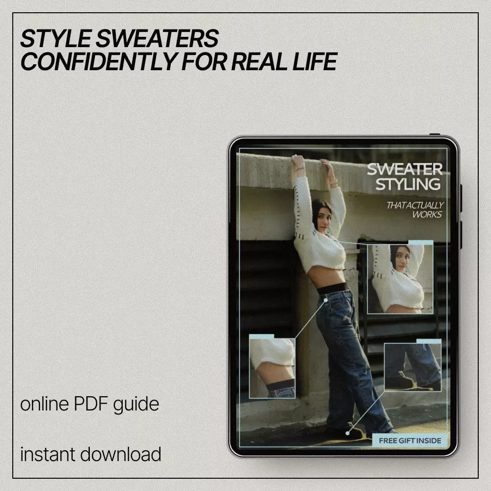 Sweater Styling That Actually Works – A Practical Guide on How to Style Sweaters for Everyday, Work, and Seasonal Looks