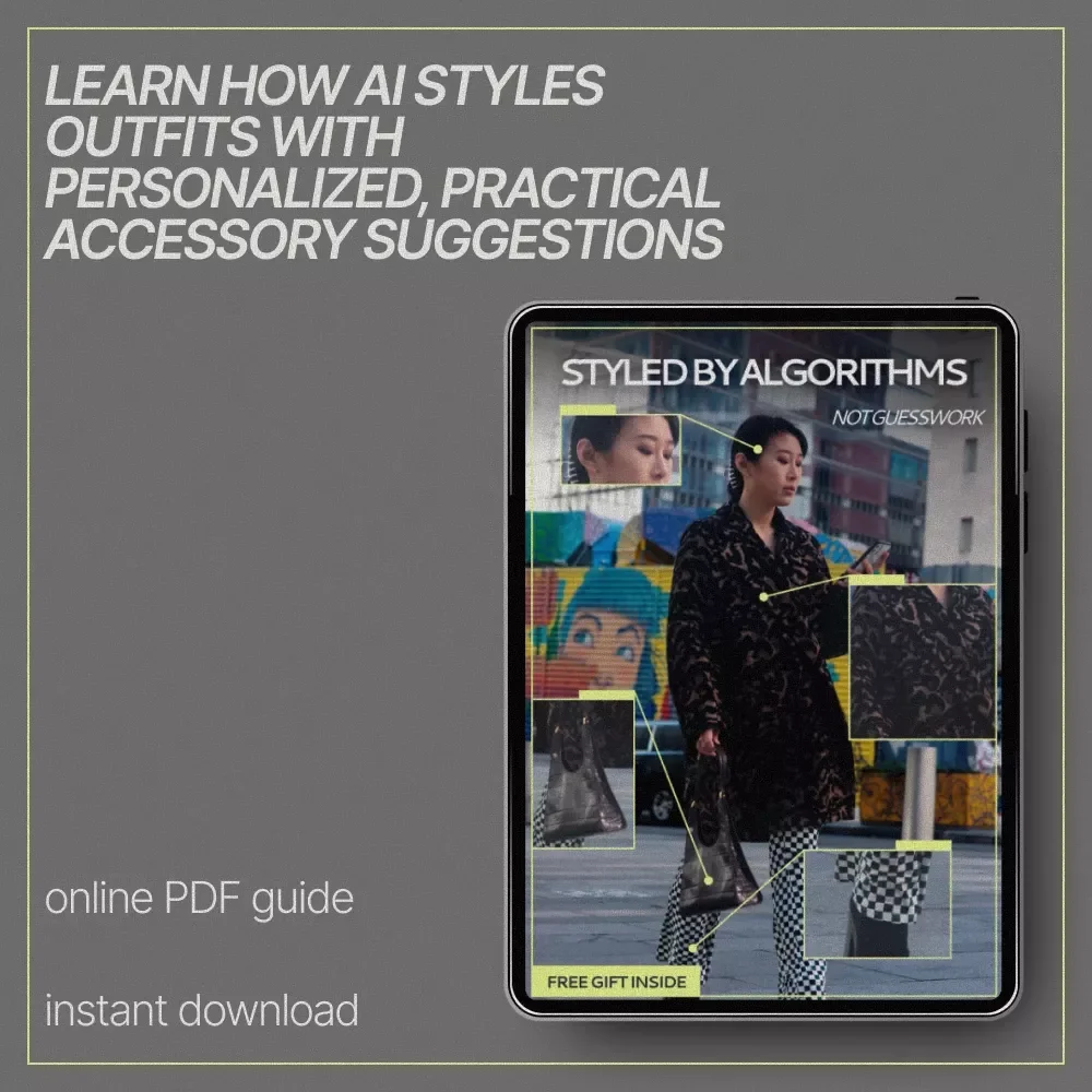 Styled by Algorithms, Not Guesswork | AI Fashion Styling Guide | Learn ai tools to match accessories with looks