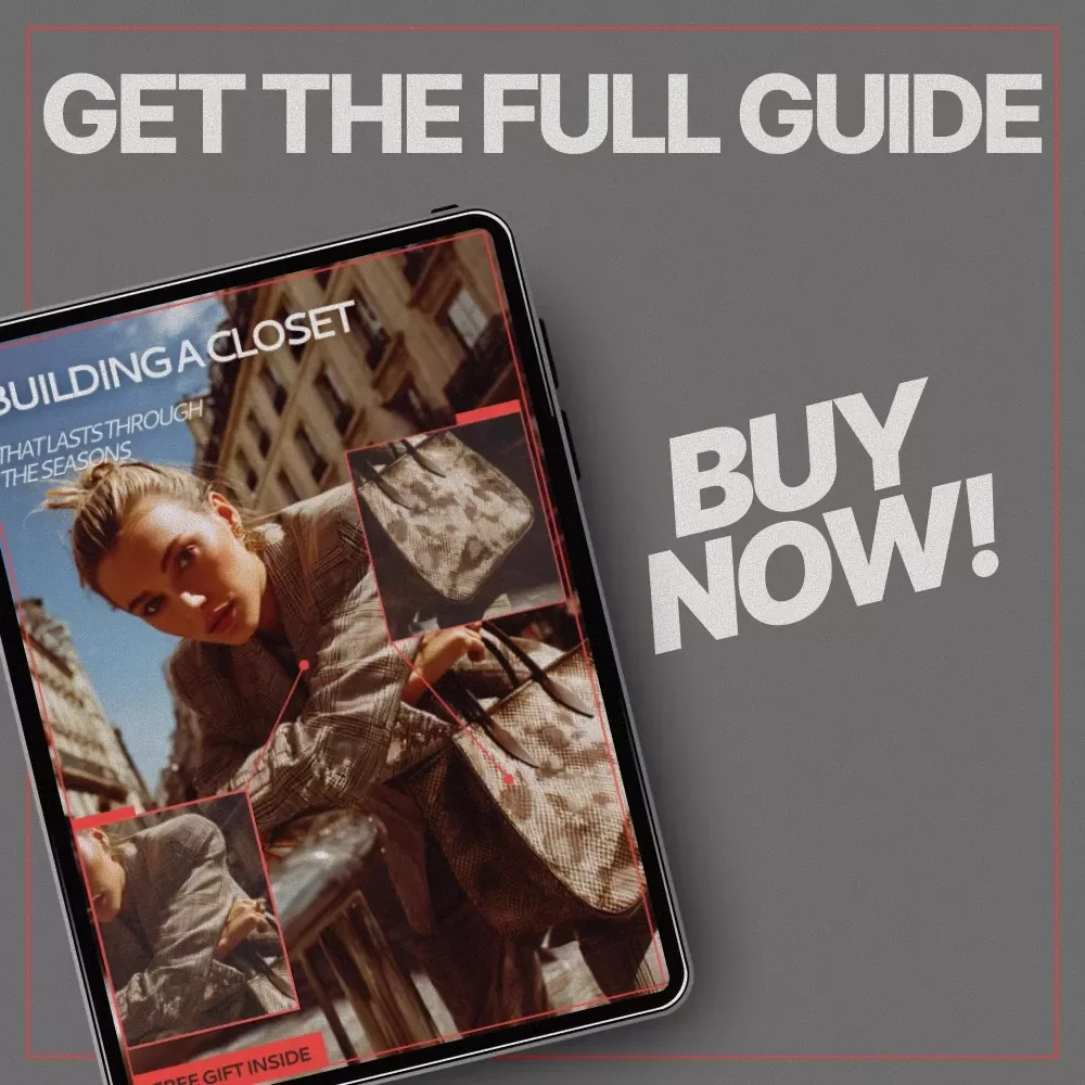 Building a Closet That Lasts Through the Seasons – eBook Guide on How to Build a Timeless Wardrobe, Seasonal Style, Long-Lasting Fashion