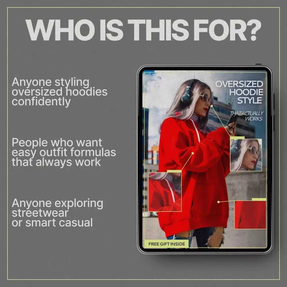 Oversized Hoodie Style That Actually Works – A Practical Guide on How to Style Oversized Hoodies with Confidence