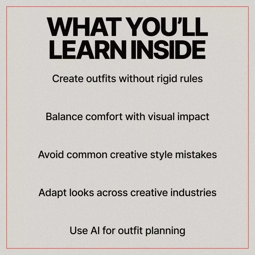Creative Workwear That Actually Works | eBook Guide for Creative Professionals
