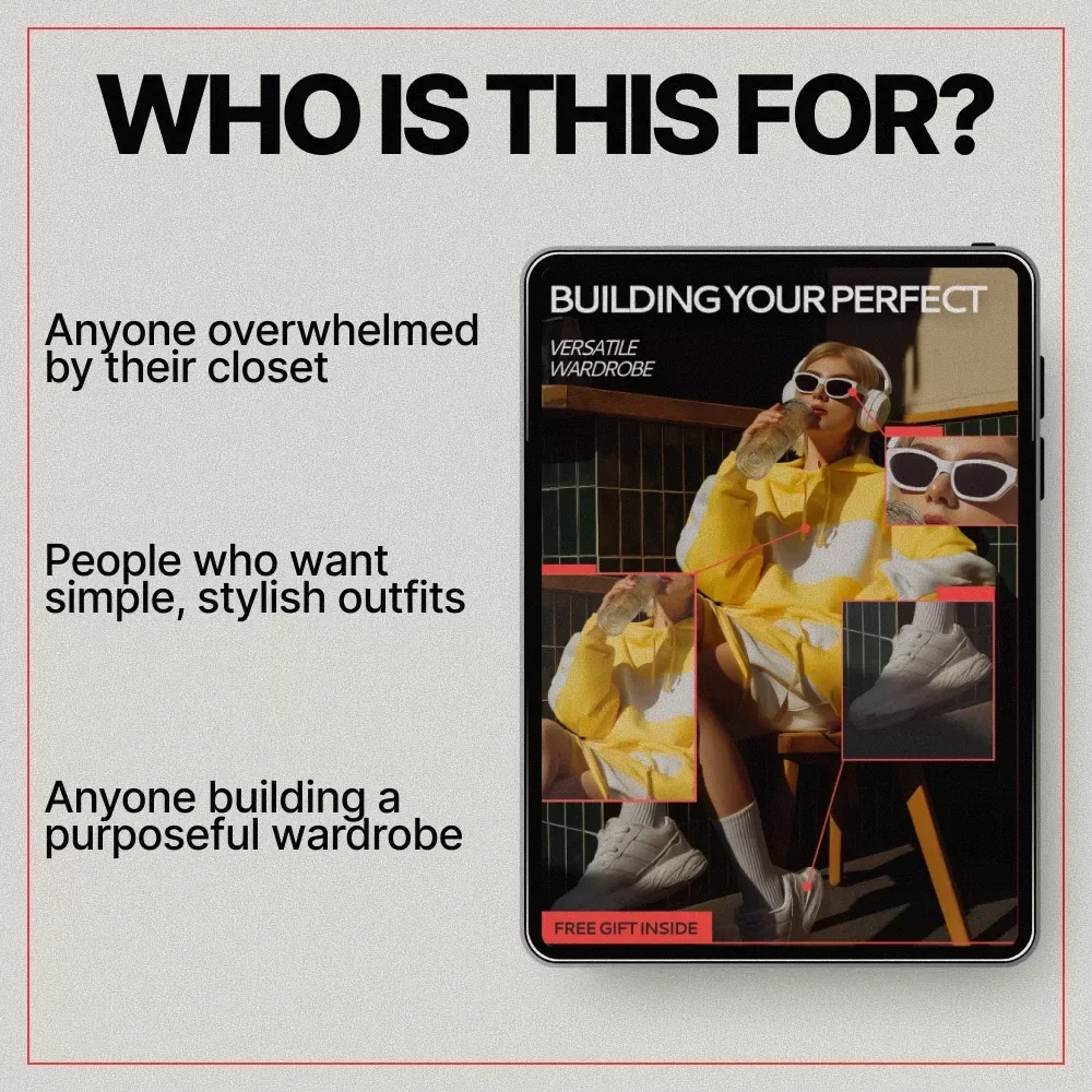 Building Your Perfect Versatile Wardrobe – Digital Guide for a Capsule Closet, Timeless Style & Everyday Outfit Planning | Fashion eBook Download