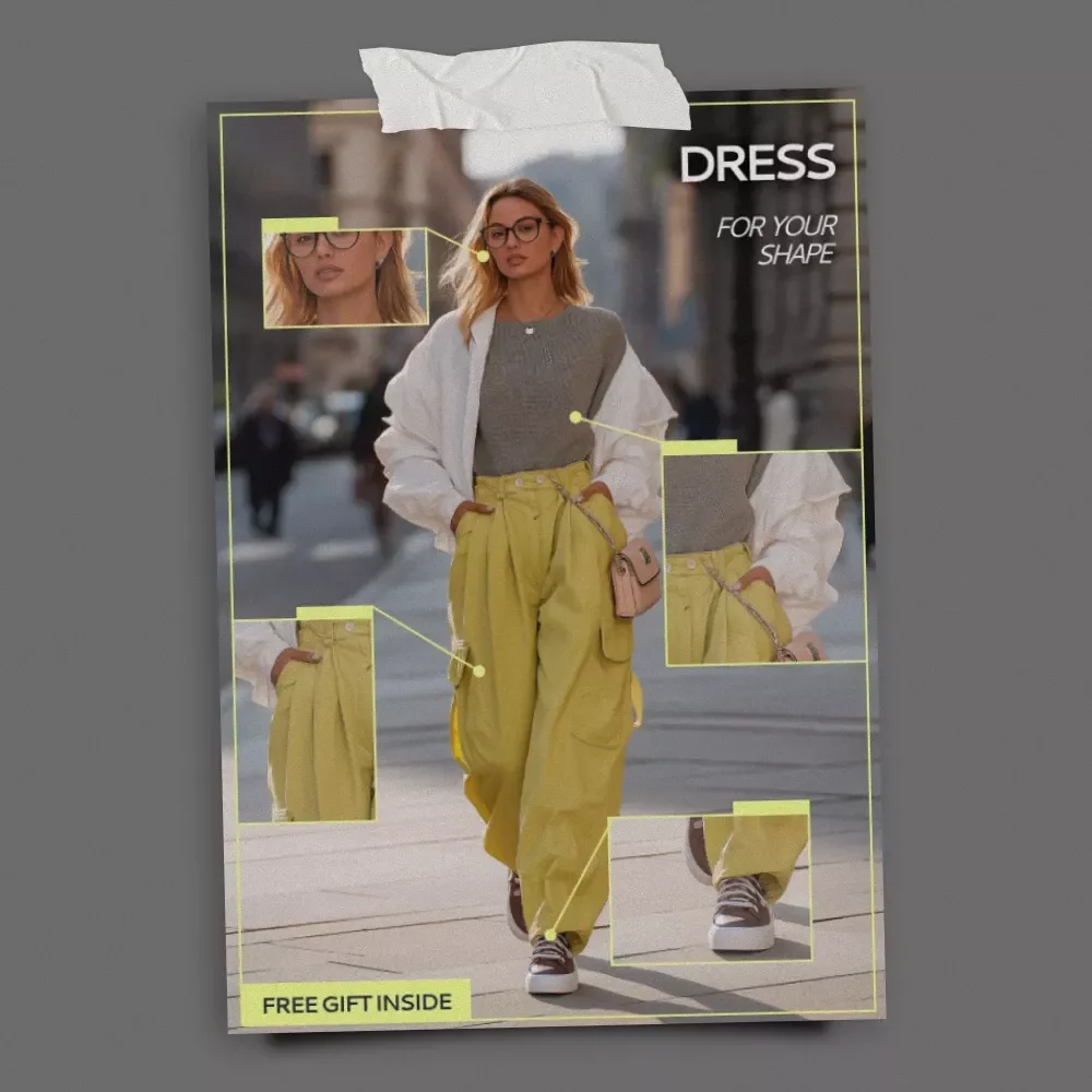 Dress for Your Shape – Body Shape Styling Guide, How to Dress for Your Body Type eBook, Capsule Wardrobe & Outfit Planning Digital Download