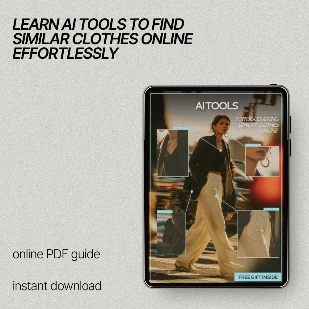 AI Tools for Discovering Similar Clothes Online | Smart Fashion Guide for Finding Lookalike Outfits with AI Tools