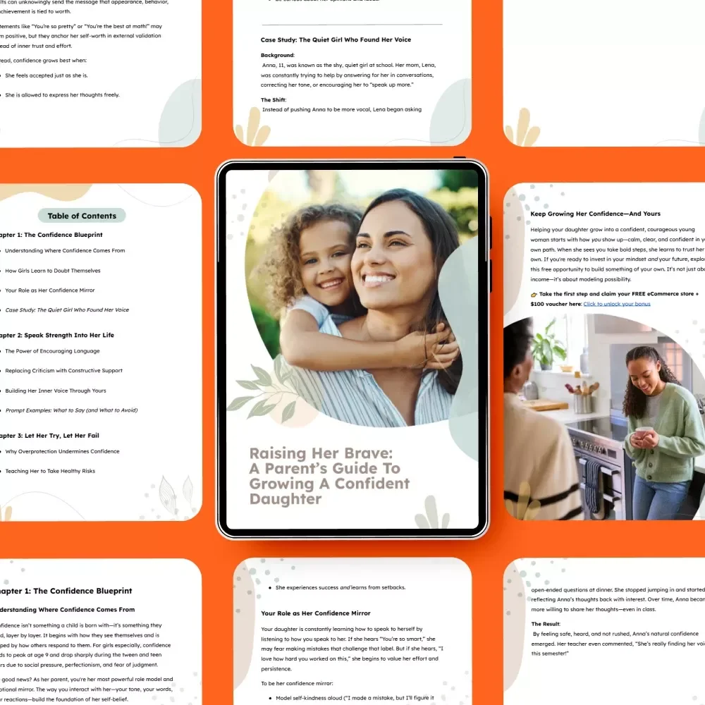 Raising Her Brave: A Parent’s Guide to Growing a Confident Daughter | Practical Guide for Parents Wondering How to Make My Daughter More Confident