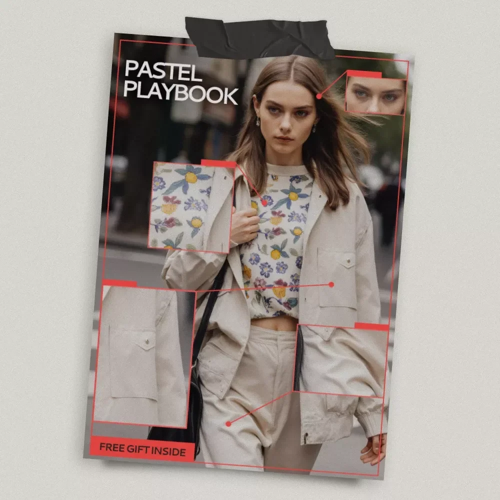 Pastel Playbook – Digital Download Pastel Outfit Styling Guide, Cozy Chic Wardrobe eBook, Soft Color Capsule Checklist