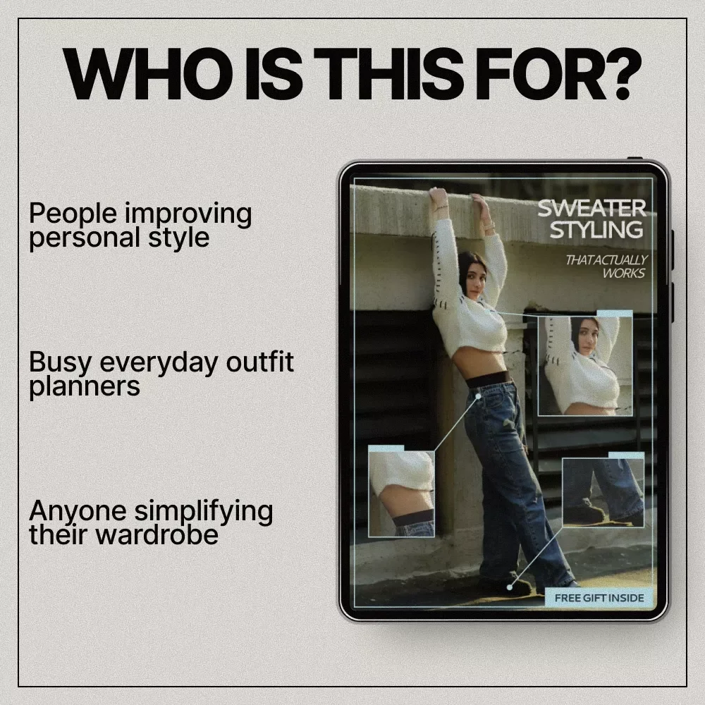 Sweater Styling That Actually Works – A Practical Guide on How to Style Sweaters for Everyday, Work, and Seasonal Looks