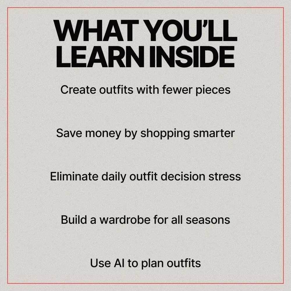 Clothing Pieces Every Wardrobe Needs – Ultimate Wardrobe Essentials Guide | Digital Download eBook & Checklist for a Versatile, Organized Closet